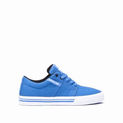 Gyerek Supra STACKS II VULC Tornacipő HU629310 Kék